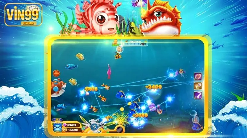 Trải nghiệm giải trí đỉnh cao cùng sảnh game bắn cá Vin99