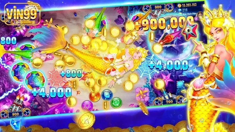 Trải nghiệm bắn cá long vương tại Vin99